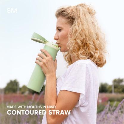 Simple Modern Halloween Water Bottle with Straw & Handle | 30oz | Pumpkins