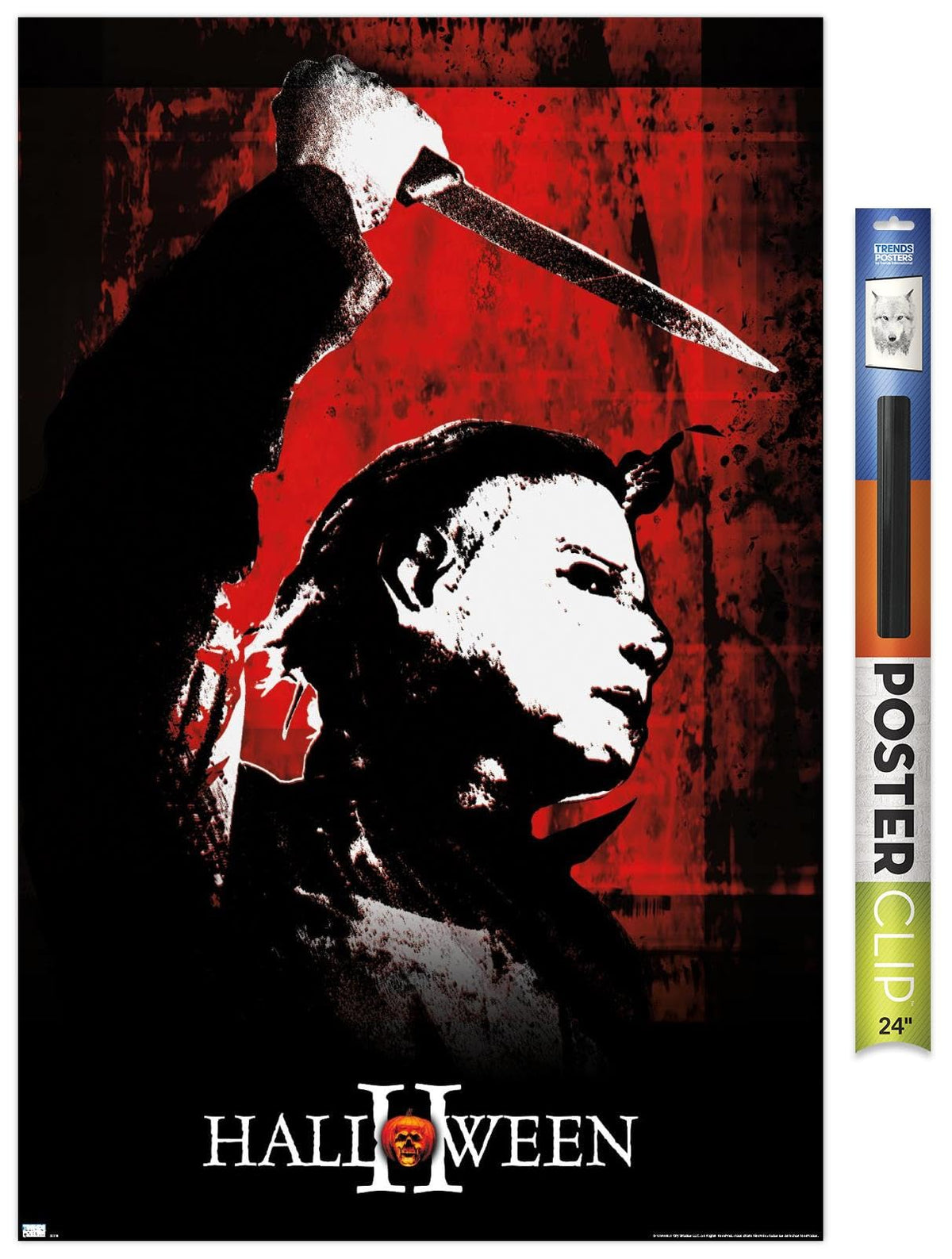 Halloween II - Red Wall Poster
