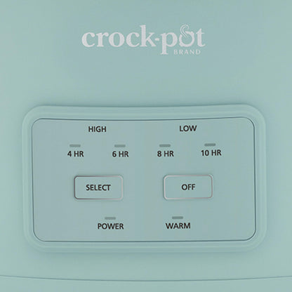 Crock-Pot Design Series Programmable 6-Quart Slow Cooker, Ocean Fog Green 🍁 All In One Marketplace Canada