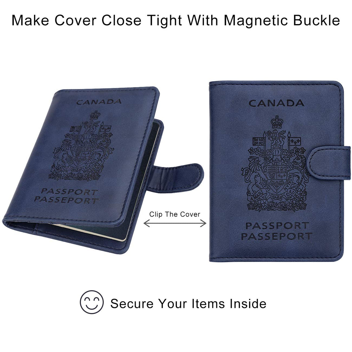 WALNEW RFID Blocking Passport Holder Travel Wallet Cover Case 🍁 All In One Marketplace Canada