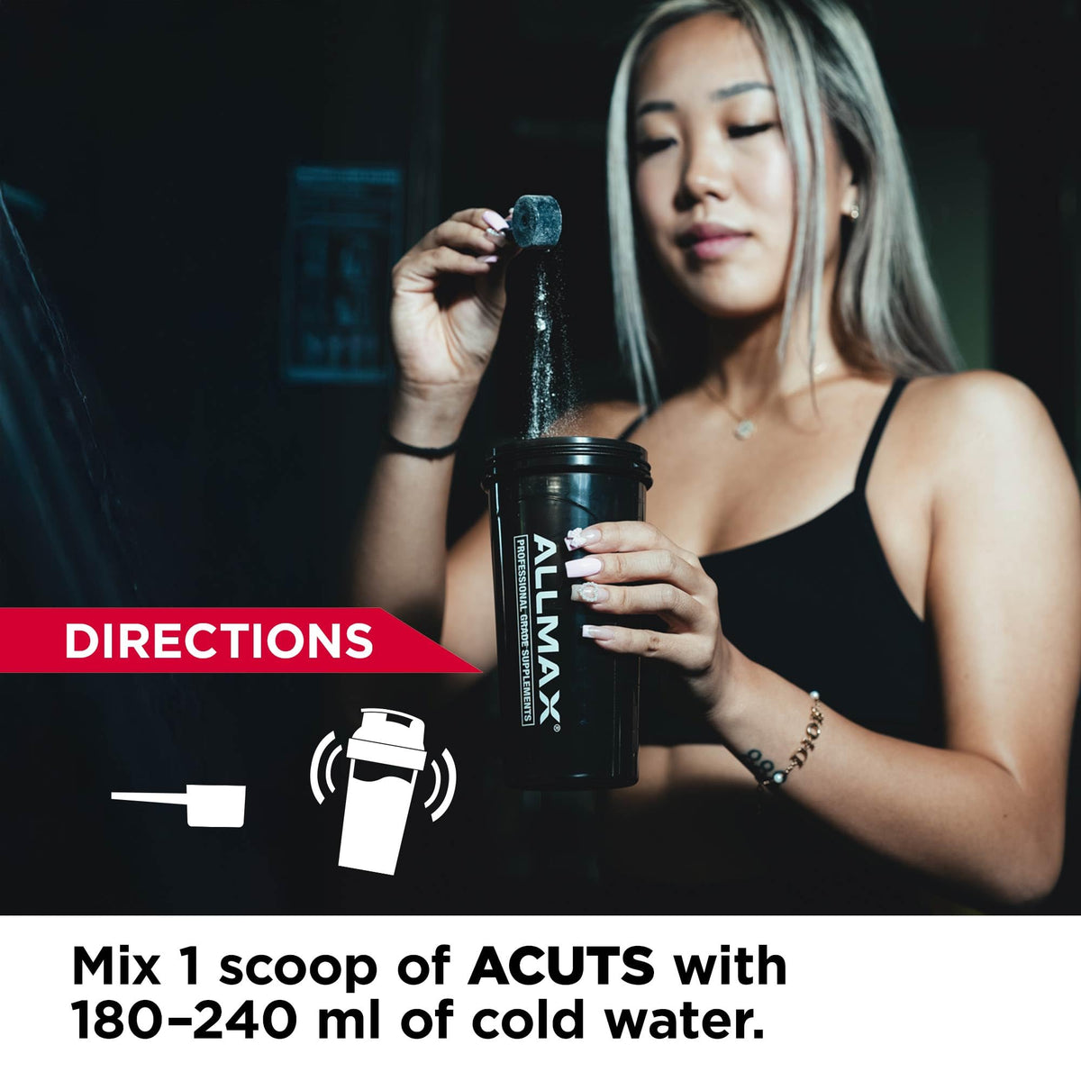ALLMAX ACUTS Amino Energy Powder, Cotton Candy, 30 Servings 🍁 All In One Marketplace Canada