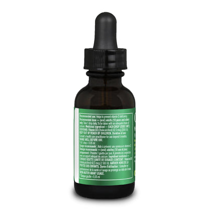 Organika Canadian-Made Vitamin D3 Liquid 2500IU- Olive Oil Base, Immune System Support- 30ml 🍁 All In One Marketplace Canada