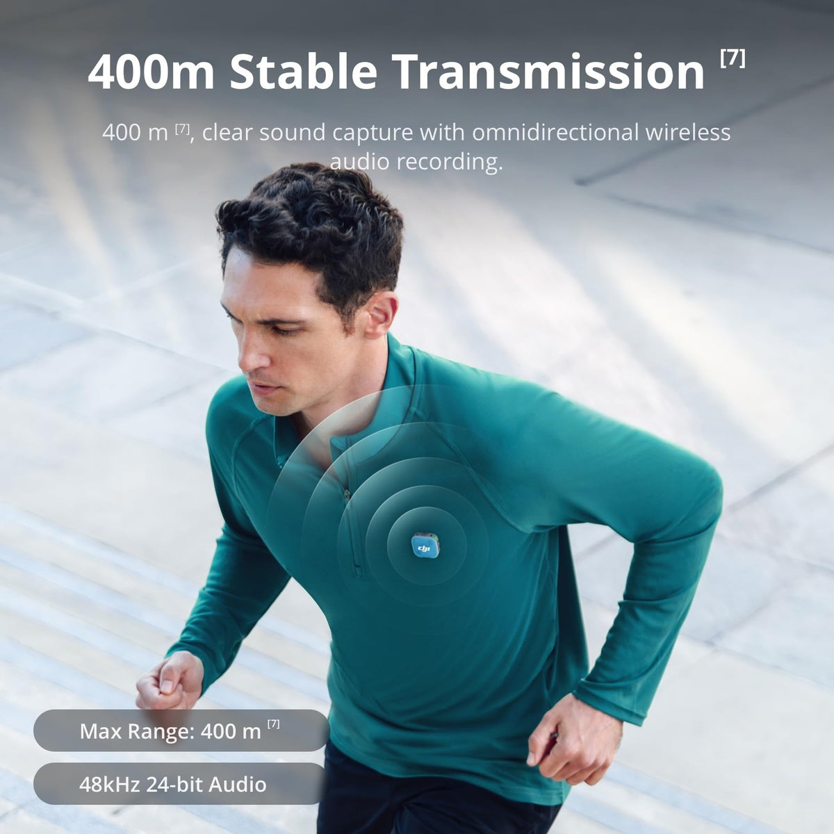 DJI Mic Mini 2 Transmitter, Wireless Mini Mic, Vlogging Microphone, Bluetooth Microphone, Ultralight, 8h Operating Time, Power Saving, Noise Cancelling, Streaming 🍁 All In One Marketplace Canada