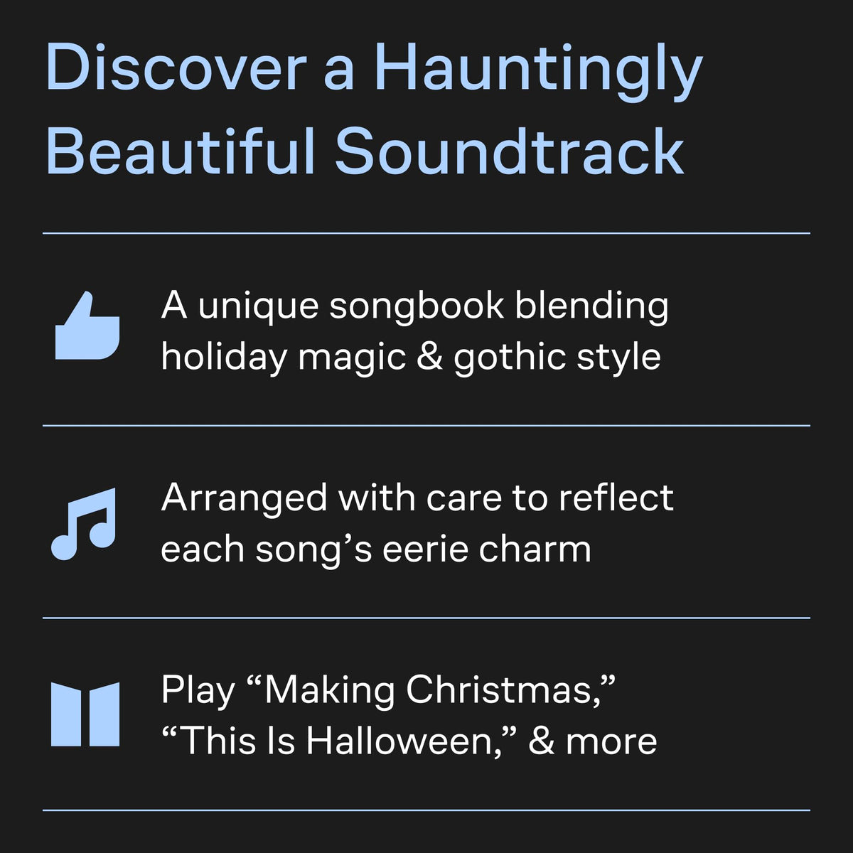 Tim Burton's: The Nightmare Before Christmas | Sheet Music Songbook | Piano Vocal Guitar Arr. for Movie Soundtrack Fans | 11 Iconic Halloween and Christmas Songs | Film Music for Piano and Voice