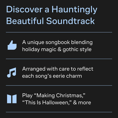 Tim Burton's: The Nightmare Before Christmas | Sheet Music Songbook | Piano Vocal Guitar Arr. for Movie Soundtrack Fans | 11 Iconic Halloween and Christmas Songs | Film Music for Piano and Voice