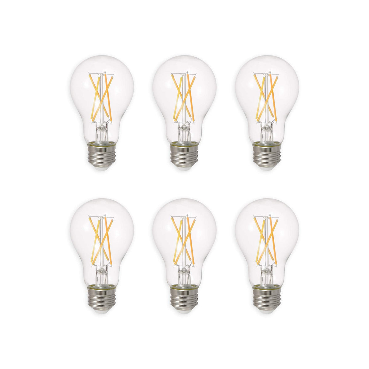 Sylvania LED TruWave Natural Series Light Bulb, 60W Equivalent, Efficient 8W A19, Medium Base, Dimmable, 800 Lumens, 2700K, Soft White, Clear - 6 Count (Pack of 1) (40806) 🍁 All In One Marketplace Canada