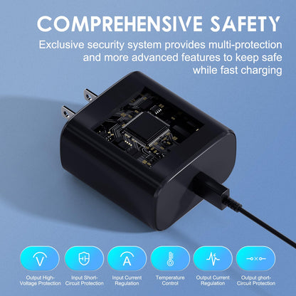 Samsung Super Fast Charger, 45W USB-C Super Fast Charging Wall Charger & 10ft C Cable for Samsung Galaxy S26 Ultra/S26/S26+/S25 Ultra/S25/S25+/S24 Ultra/S24/S24+/S23 Ultra/S23/S23+/S22/Note10/20 🍁 All In One Marketplace Canada