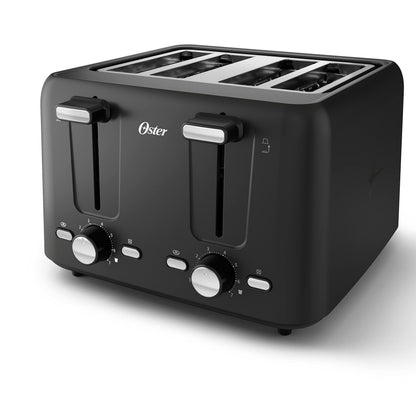 Oster 4-Slice Toaster with Bagel and Reheat Settings and Extra-Wide Slots, Black 🍁 All In One Marketplace Canada