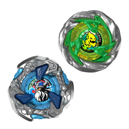 Beyblade X Circle Ghost 4-60LR UX & Hack Viking 4-55O UX Takara Tomy Dual Pack Set with 2 Right-Spinning Tops, Battling Tops Game Toys, Ages 8+ 🍁 All In One Marketplace Canada