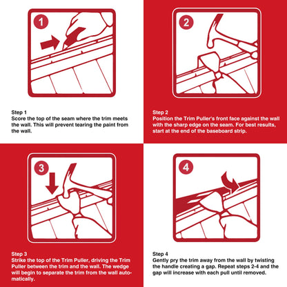 Goldblatt Trim Puller, Tile Removal Multi-Tool for Commercial Work & Home Improvement, Baseboard, Molding, Siding and Floor Removal, Remodeling 🍁 All In One Marketplace Canada