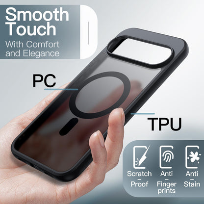 JETech Magnetic Case for Google Pixel 10/10 Pro 2025, Compatible with MagSafe and Pixelsnap Charger, Translucent Matte Back Shockproof Phone Cover (Obsidian) 🍁 All In One Marketplace Canada