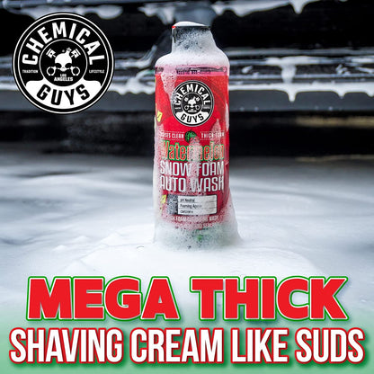 Chemical Guys Watermelon Snow Foam Car Wash Soap, Safe for Cars, Trucks, Motorcycles, RVs & More, 3.79 L, Watermelon Scent 🍁 All In One Marketplace Canada