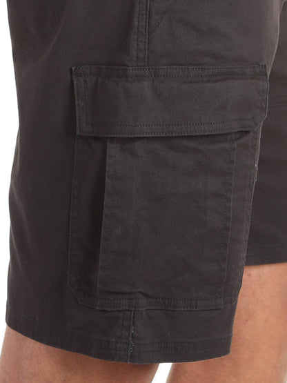 Wrangler Authentics Men's Classic Cargo Stretch Short, Black Twill, 42 🍁 All In One Marketplace Canada