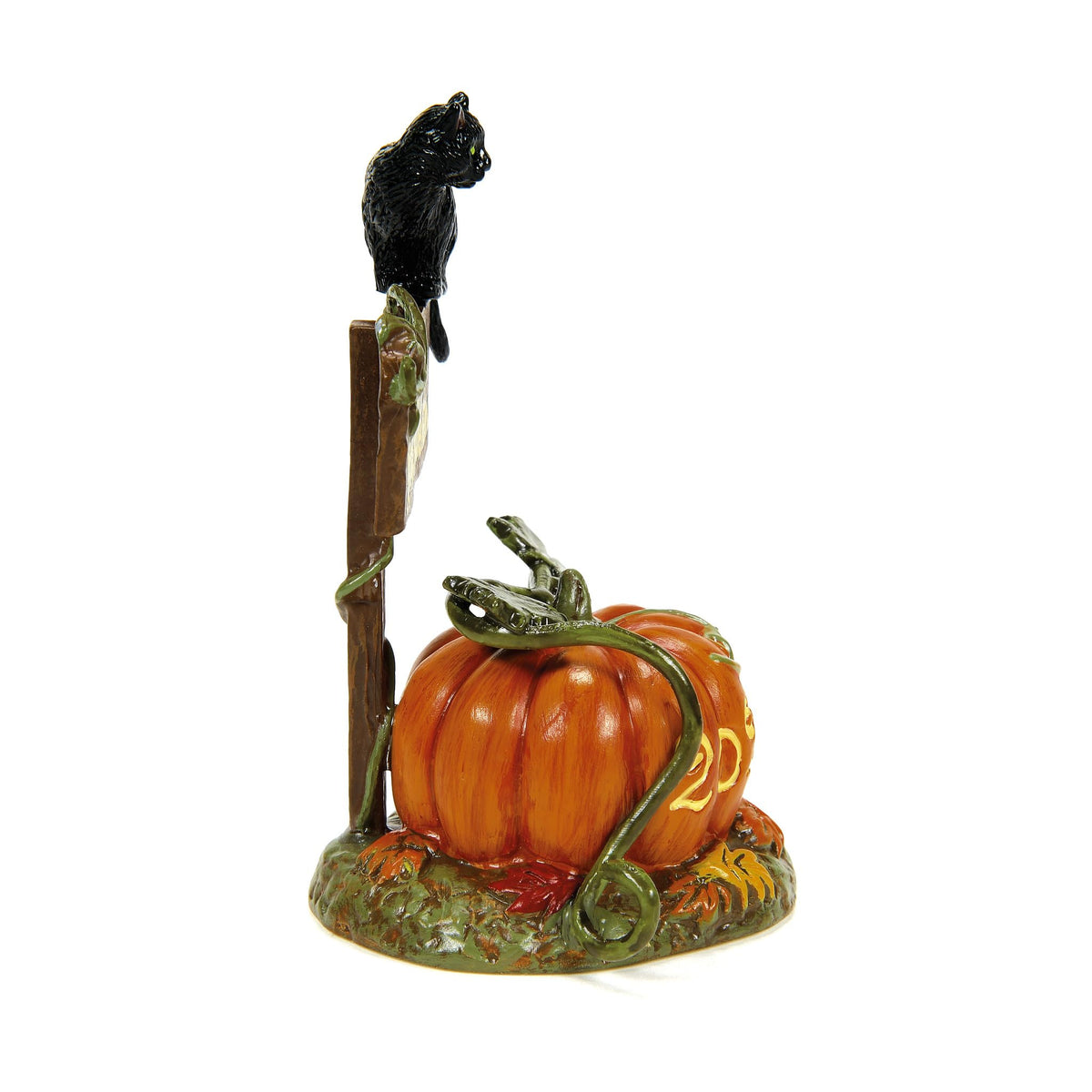 Department 56 Village Collection Accessories Halloween Feline Noir 2024 Dated Limited Edition Figurine, 3.74 Inch, Multicolor