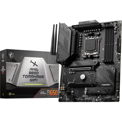 MSI MAG B650 Tomahawk WiFi Gaming Motherboard (AMD AM5, ATX, DDR5, PCIe 4.0, M.2, SATA 6Gb/s, USB 3.2 Gen 2, HDMI/DP, Wi-Fi 6E, AMD Ryzen 7000 Series Desktop Processors) 🍁 All In One Marketplace Canada