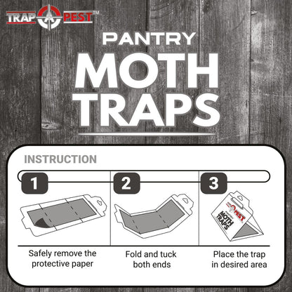20 Pack Pantry Moth Traps - Safe and Effective for Food and Cupboard - Glue Traps with Pheromones for Pantry Moths - Trap a Pest 🍁 All In One Marketplace Canada