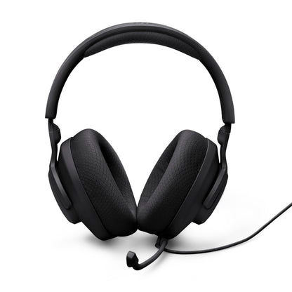 JBL Quantum 100M2 - Wired Over-Ear Gaming Headset with omnidirectional, Detachable mic with Mute Option and Fabric-Covered Memory Foam Ear Cushions, Compatible with All Platforms (Black) 🍁 All In One Marketplace Canada
