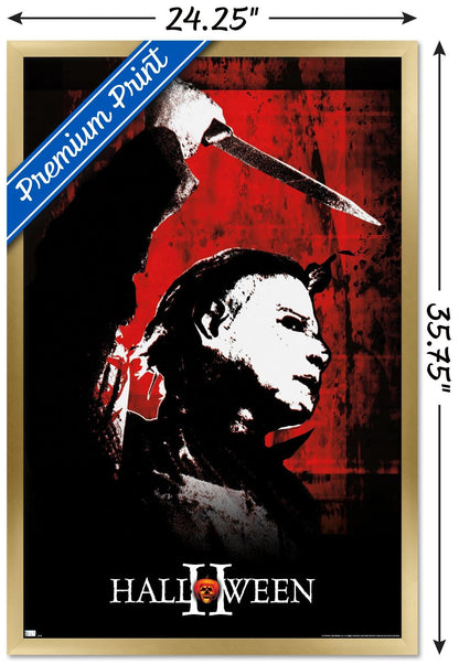 Halloween II - Red Wall Poster