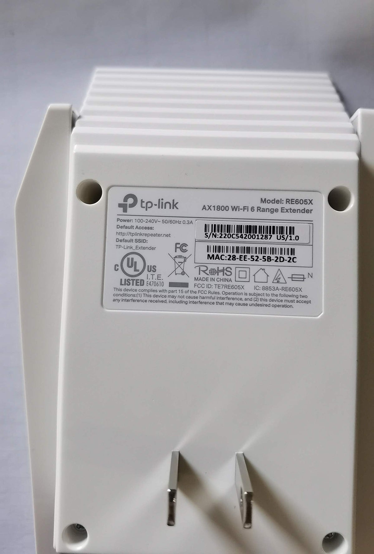 TP-Link AX1800 WiFi Extender Internet Booster RE605X-WiFi 6 Range Extender Covers up to 1500 Sq.ft and 25 Devices, Dual Band, Up to 1.8Gbps Speed, AP Mode w/Gigabit Port, APP Setup, OneMesh Compatible 🍁 All In One Marketplace Canada