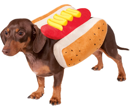 Rubies Costume Co Halloween Classics Collection Pet Costume, Medium, Hot Dog