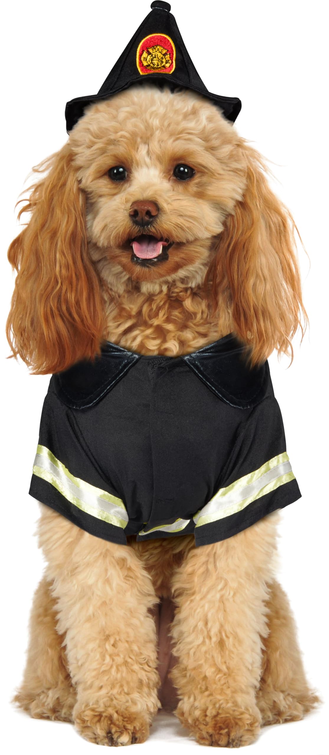 Rubies Costume Co Halloween Classics Collection Pet Costume, Medium, Fire Fighter