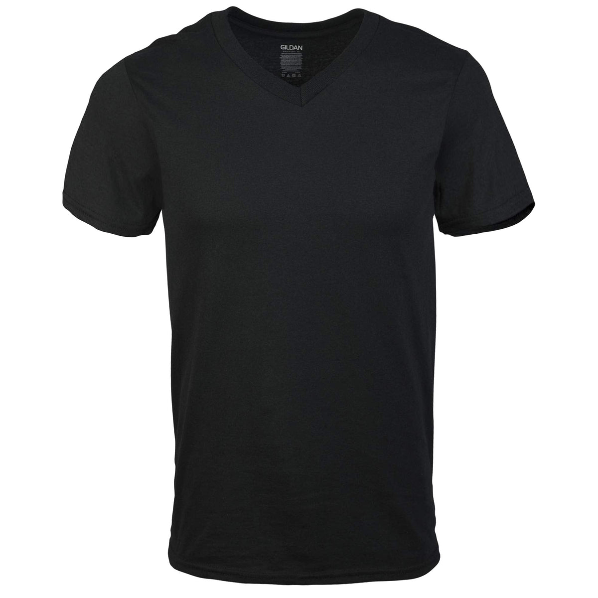 Gildan mens Assorted standard V-neck T-shirts, Large, (Pack of 5) 🍁 All In One Marketplace Canada