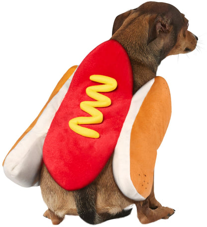 Rubies Costume Co Halloween Classics Collection Pet Costume, Medium, Hot Dog
