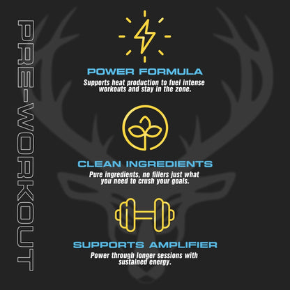 Bucked Up Woke AF Pre-Workout, Blue Raz Lemonade, 40 Servings 🍁 All In One Marketplace Canada