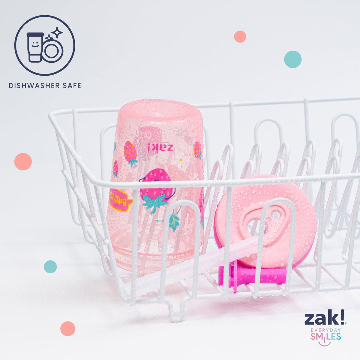 Zak Designs Disney Minnie Kelso 15oz Leak-Proof Toddler Straw Cups, 2-Pack 🍁 All In One Marketplace Canada