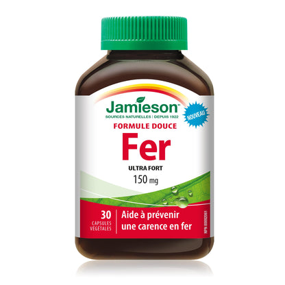 Jamieson Gentle Iron Ultra Strength, Off-white, 30 Count (Pack of 1) 🍁 All In One Marketplace Canada