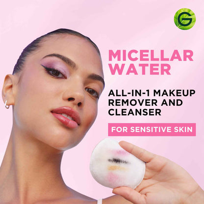 Garnier Micellar Water, Gentle and Hydrating Facial Cleanser & Makeup Remover, Suitable for Sensitive Skin, Vegan, Cruelty Free, Fragrance Free, 700ml 🍁 All In One Marketplace Canada