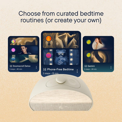 Hatch Restore 3 Sunrise Alarm Clock, Sound Machine, Smart Light (Putty) - White Noise, Screen-Free Sleep Routine 🍁 All In One Marketplace Canada