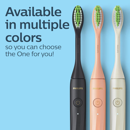 Philips One by Sonicare Rechargeable Toothbrush, 1 Brush Head, White 🍁 All In One Marketplace Canada