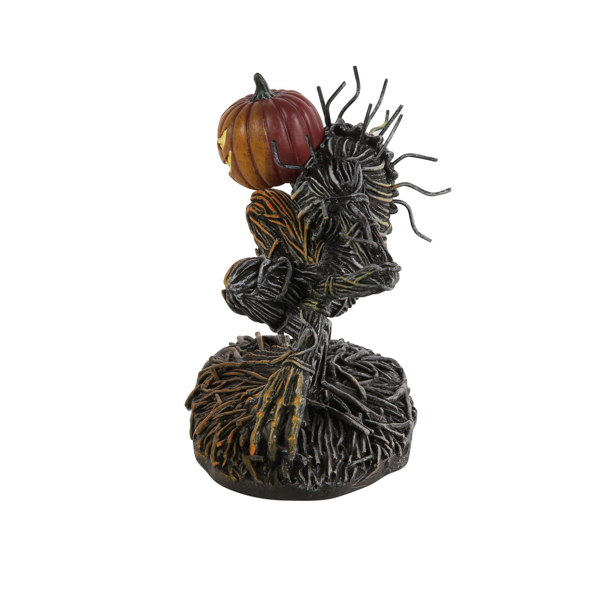 Department 56 Village Collection Accessories Halloween Scarecrow Grapevine of Wrath Figurine, 3.86 Inch, Multicolor