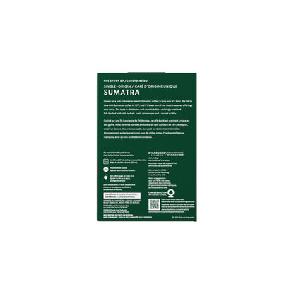 STARBUCKS Single Origin Sumatra Coffee, Keurig Pods, K-cups, 276 g 🍁 All In One Marketplace Canada