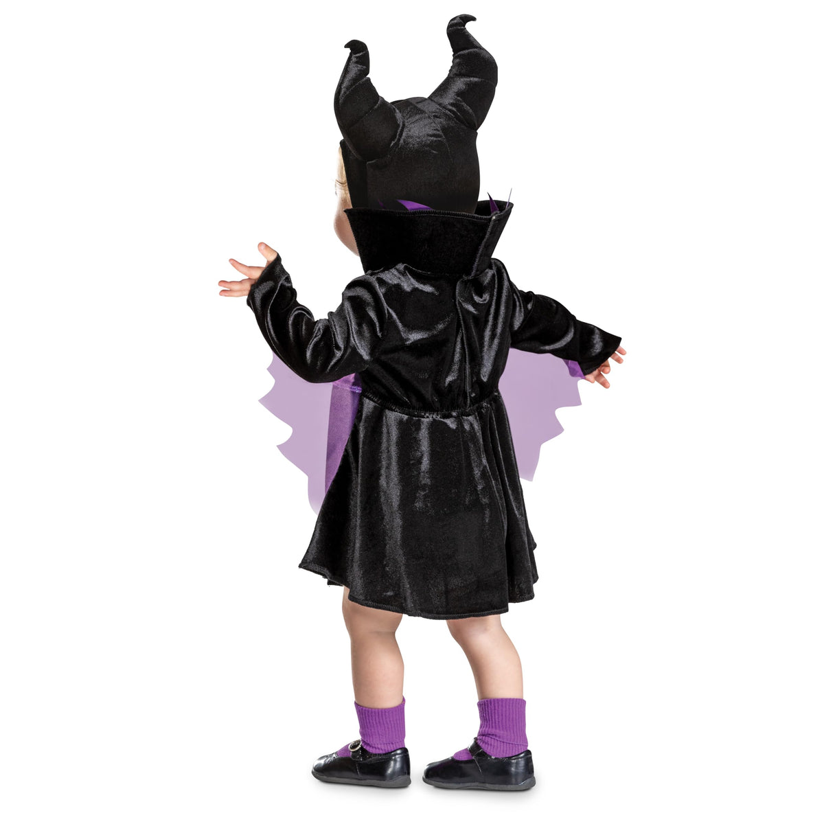 Maleficent Costume for Toddlers, Official Disney Snow White Maleficent Halloween Outfit, Todder Size (2T)