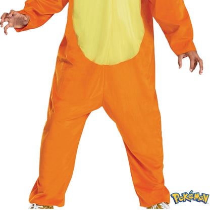 Disguise unisex-adult Charizard Costume Deluxe Official Pokemon Halloween Costume With Wings, Medium (38-40)