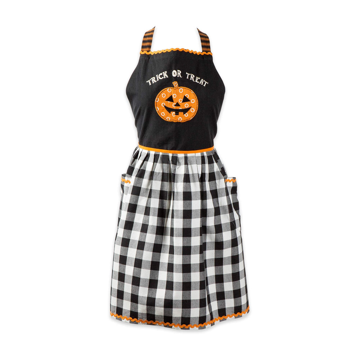 DII Halloween Jack O Lantern Collection, One Size, Trick Or Treat Apron