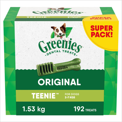 GREENIES Dog Treats Original Teenie Natural Dental Care, (192 Treats) 54oz. Pack 🍁 All In One Marketplace Canada