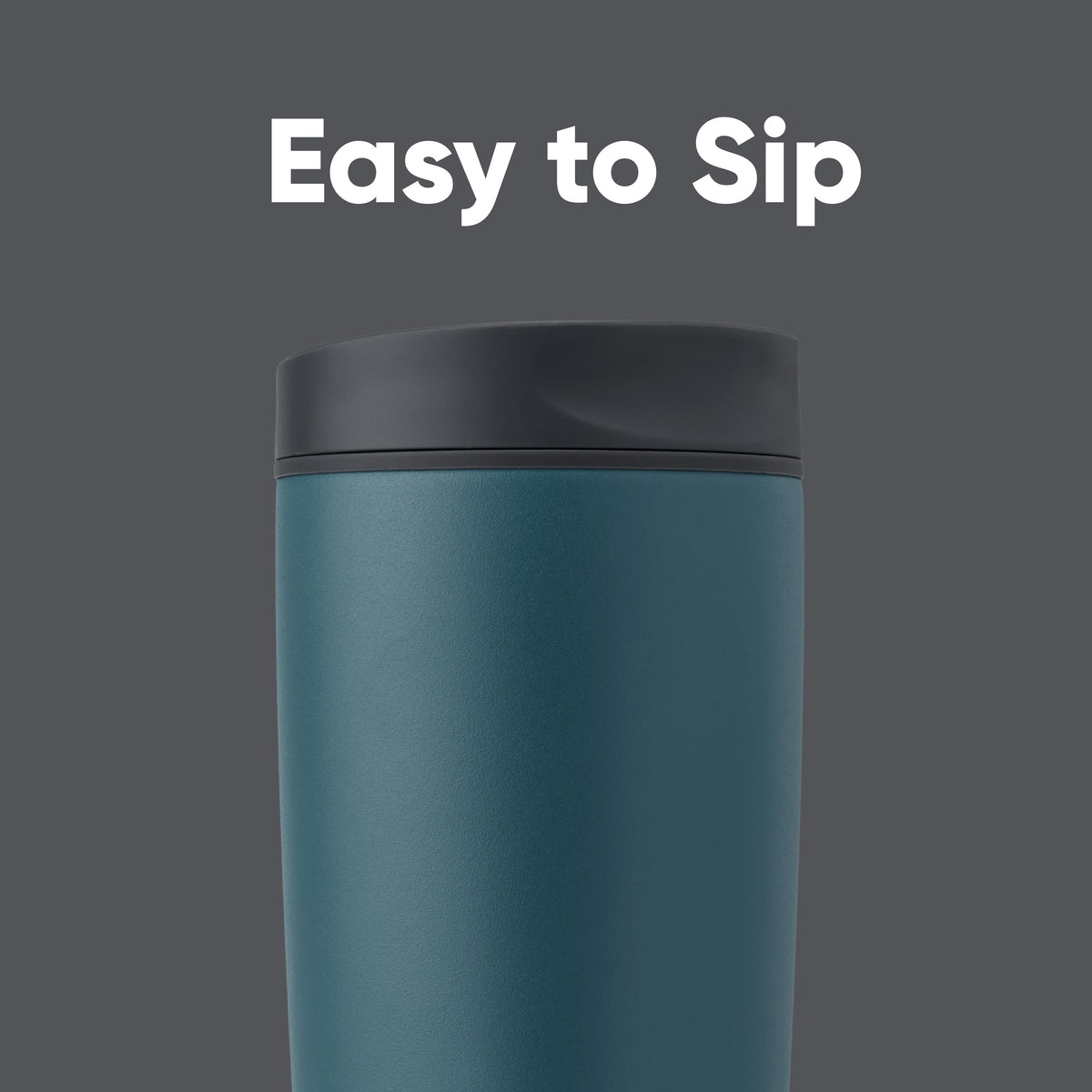 Owala SmoothSip Slider Insulated Stainless Steel Coffee Tumbler, Reusable Iced Coffee Cup, Hot Coffee Travel Mug, BPA Free 20 oz, High Dive 🍁 All In One Marketplace Canada