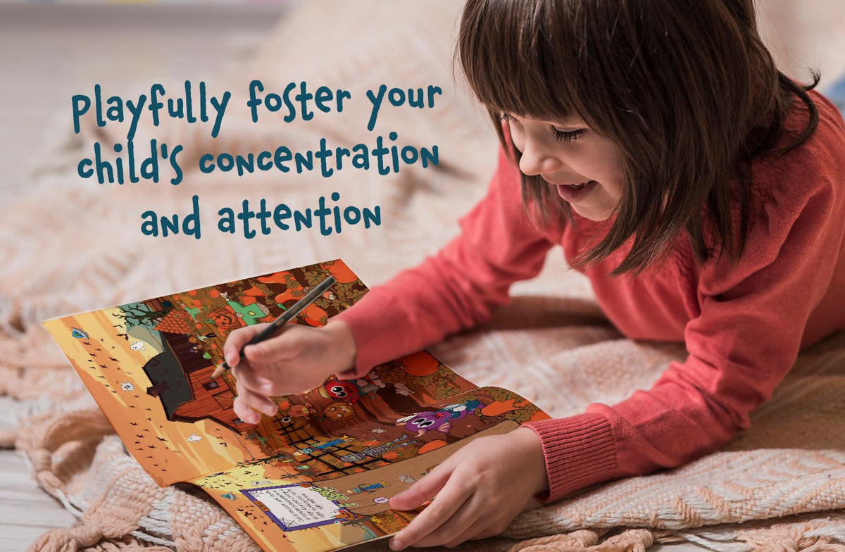 I Spy Halloween: Search and Find Friendly Monsters on Halloween Night! A Cute Halloween Gift for Toddlers
