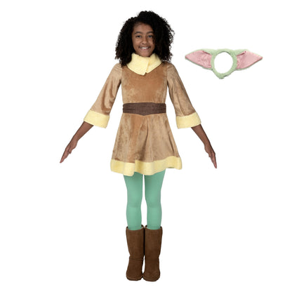Jazwares Costume Play Star Wars Grogu Official Youth Halloween Dress - Premium Quality Minky Robe with Minky Headpiece (L)