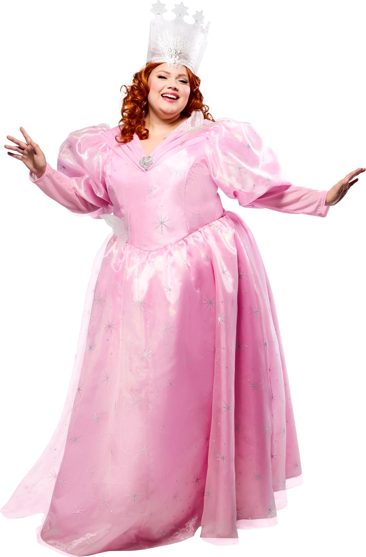 Rubies Women's Wizard of Oz Glinda Plus Size Costume for Themed Party and Halloween, 3X