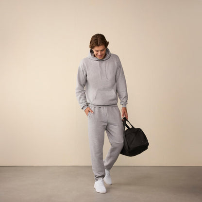 Hanes Men's Pullover EcoSmart Hooded Sweatshirt, Black, X-Large 🍁 All In One Marketplace Canada