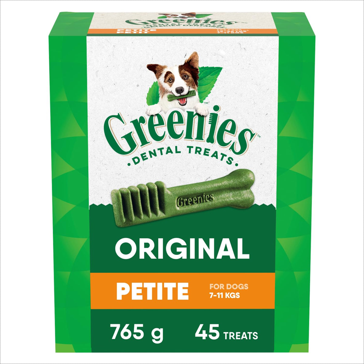 GREENIES Dog Treats Original Petite Natural Dental Care, (45 Treats) 27oz. Pack 🍁 All In One Marketplace Canada