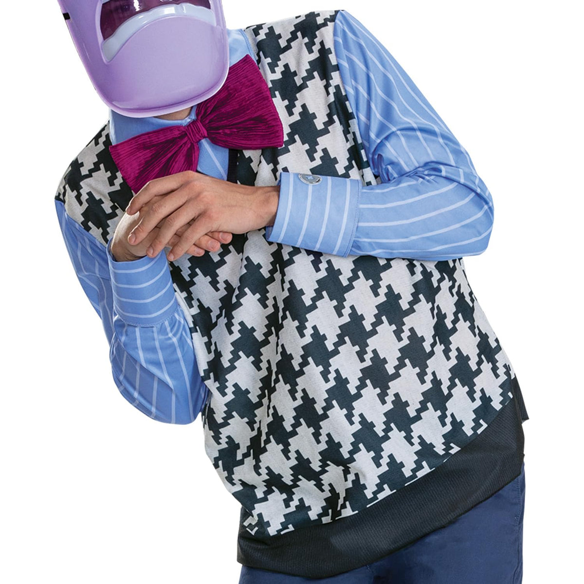 Disguise Inside Out Fear Costume, Official Inside Out Halloween Costume Kit, Adult Size (38-40)