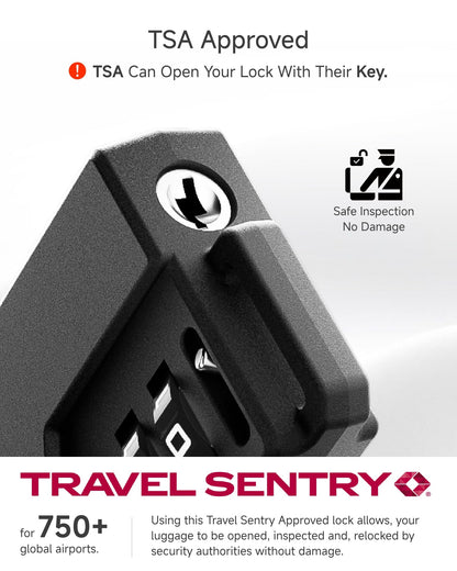 LUGGEX Luggage Lock, TSA Locks for Luggage, Suitcases Locks TSA Approved 🍁 All In One Marketplace Canada