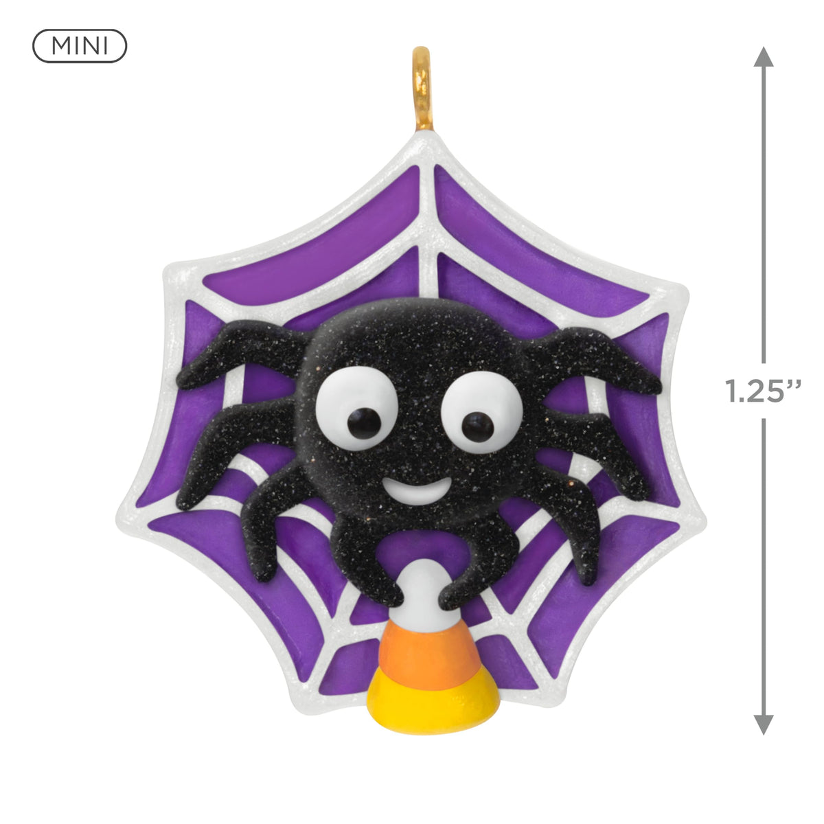 Hallmark Keepsake 1.25" Mini Halloween Ornament 2025, Itty Bitty Spider, Halloween Decorations
