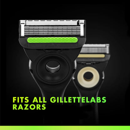 Gillette Labs Razors for Men, Razor Blades Refill, 5-Blade Cartridges, 12 Refills 🍁 All In One Marketplace Canada
