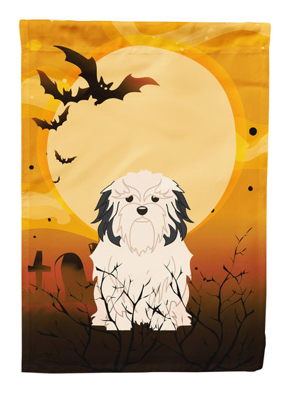 Caroline's Treasures BB4285CHF Halloween Lowchen Canvas House Size Flag, Large, Multicolor
